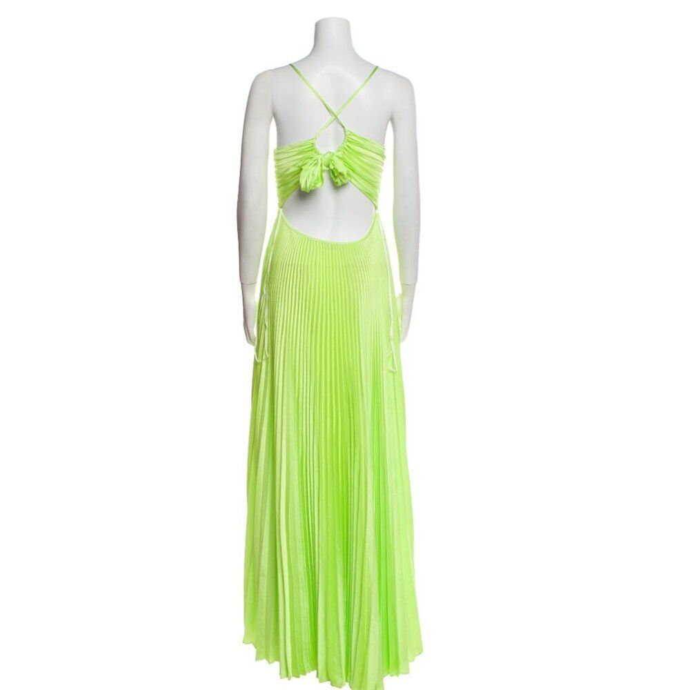 NWOT $795 A.L.C pleated dress Size 8 - Picture 10 of 12